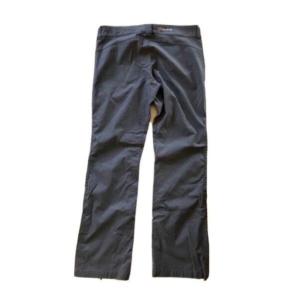 CLOUDVEIL Womens Large Nylon Blend Pants Gray Straight Roll Tab Legs Mid Rise - Picture 3 of 9